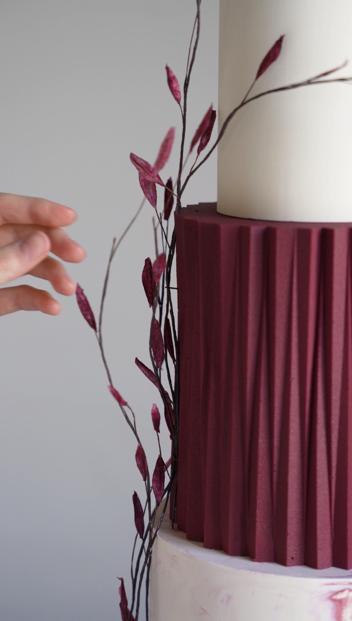 Wafer paper flowers