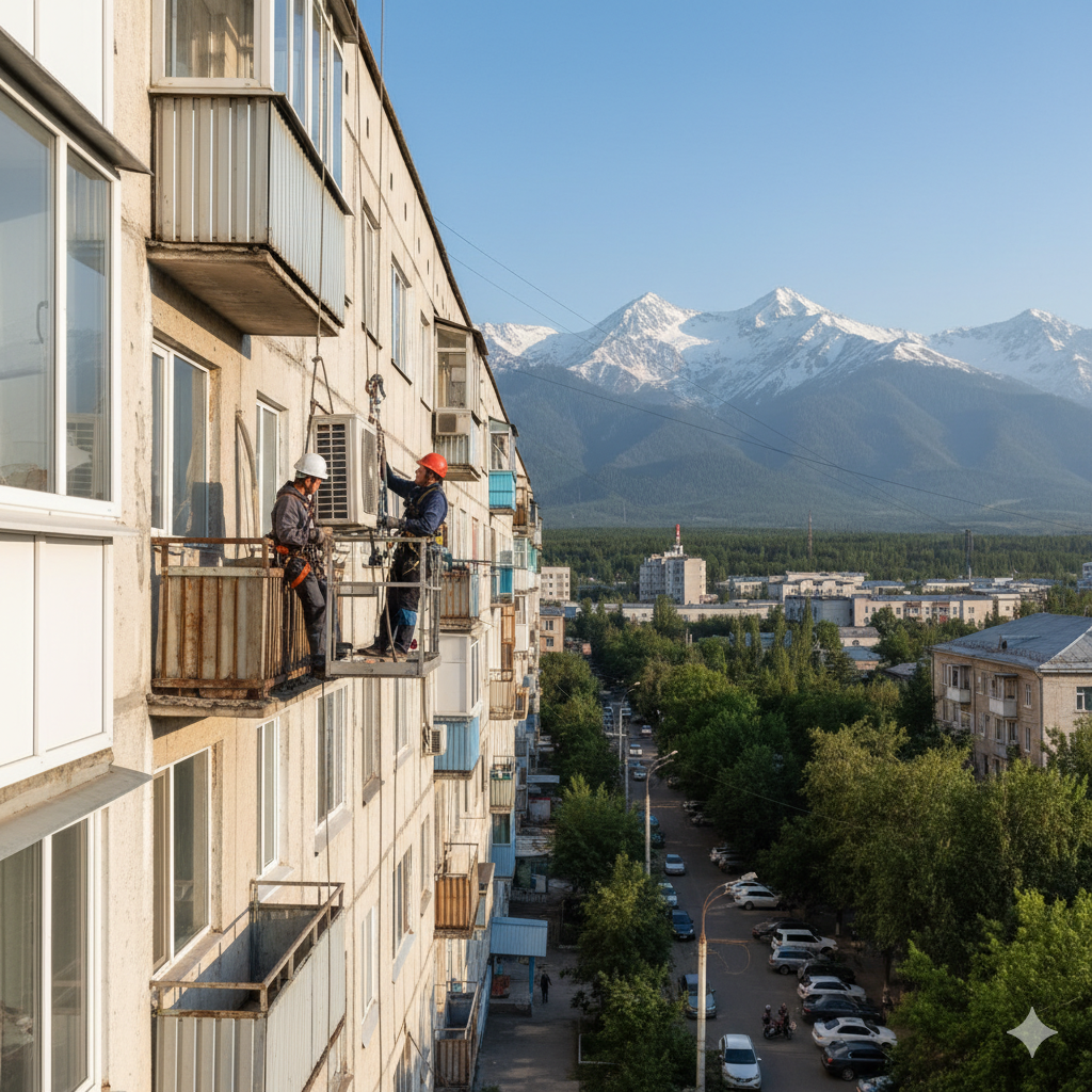 Профессиональный демонтаж кондиционера в Алматы с сохранением фреона