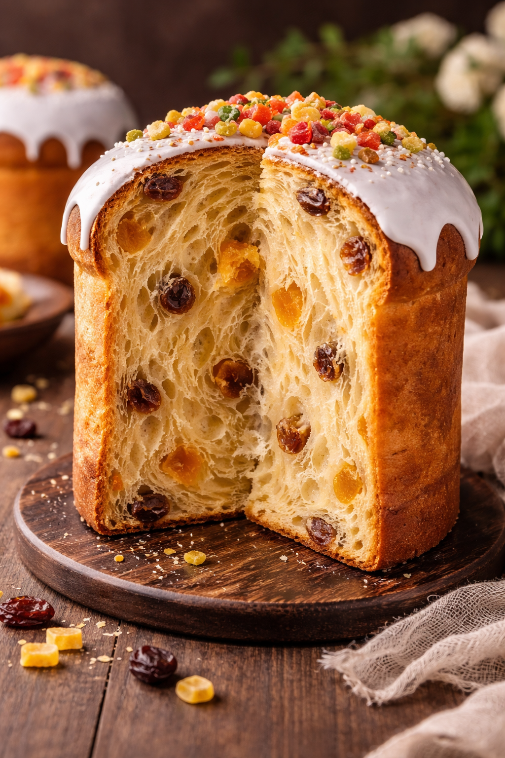 Царский кулич на закваске