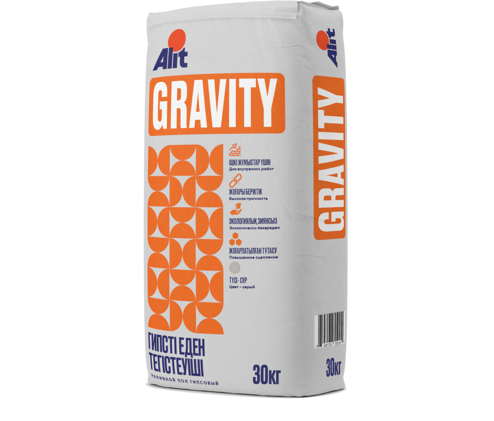 Наливной пол гипсовый Gravity, Alit