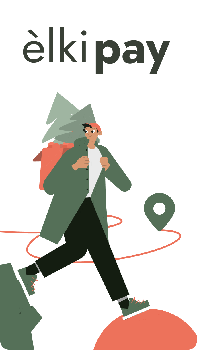 пример дизайна в брендинге для доставки