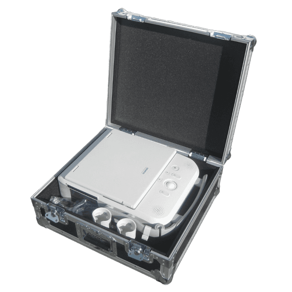 Полетный защитный рэковый алюминиевый транспортировочный кейс для медицинского оборудования