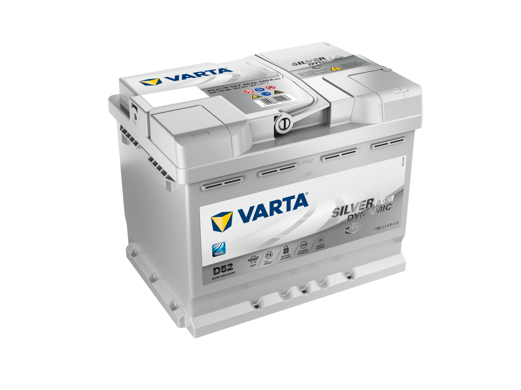 Аккумулятор VARTA AGM 60Ач 680А EN 