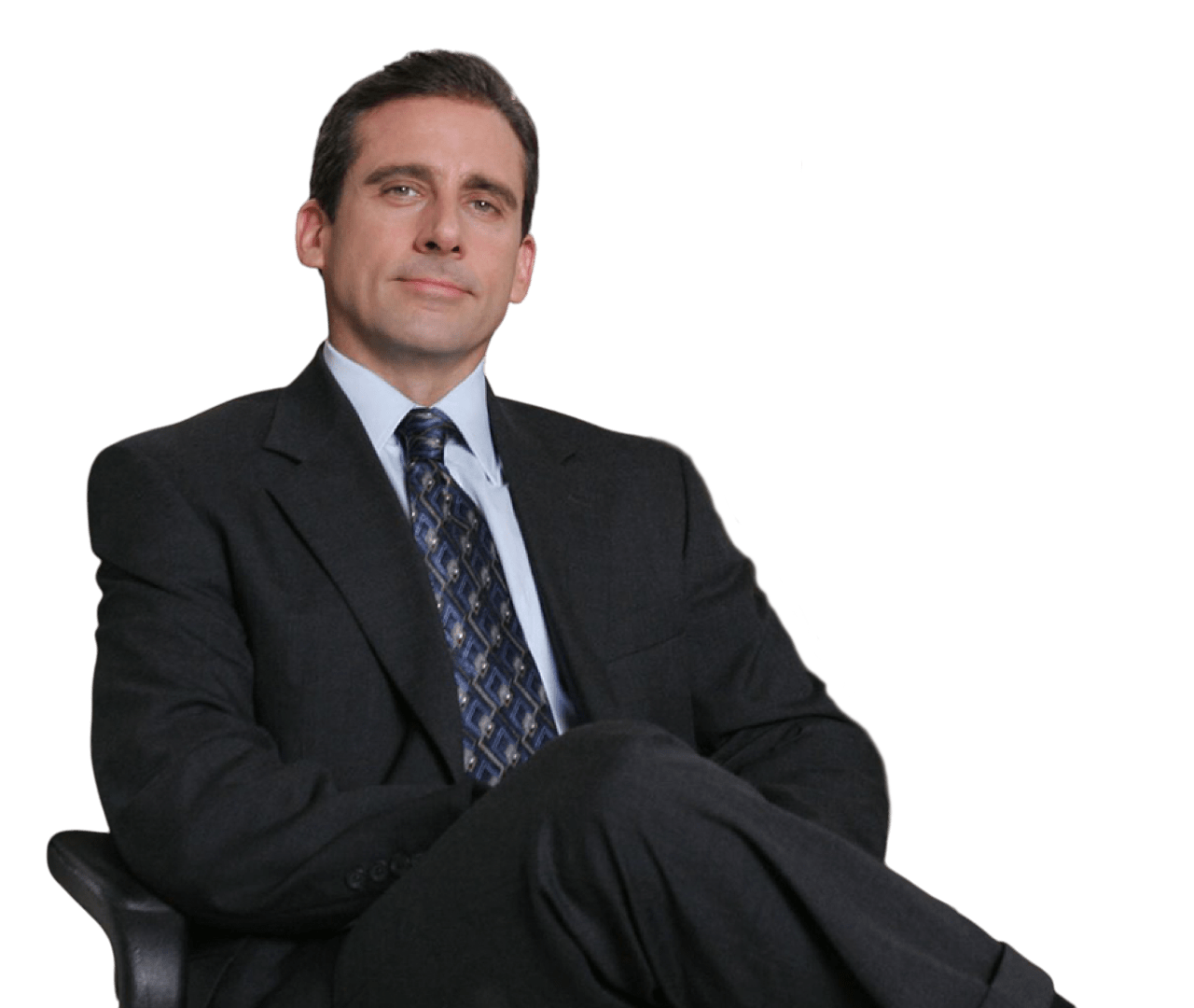 Майкл Скотт из сериала "Офис".