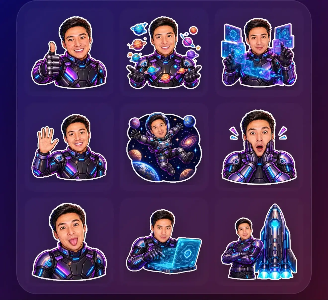 Sticker pack AI