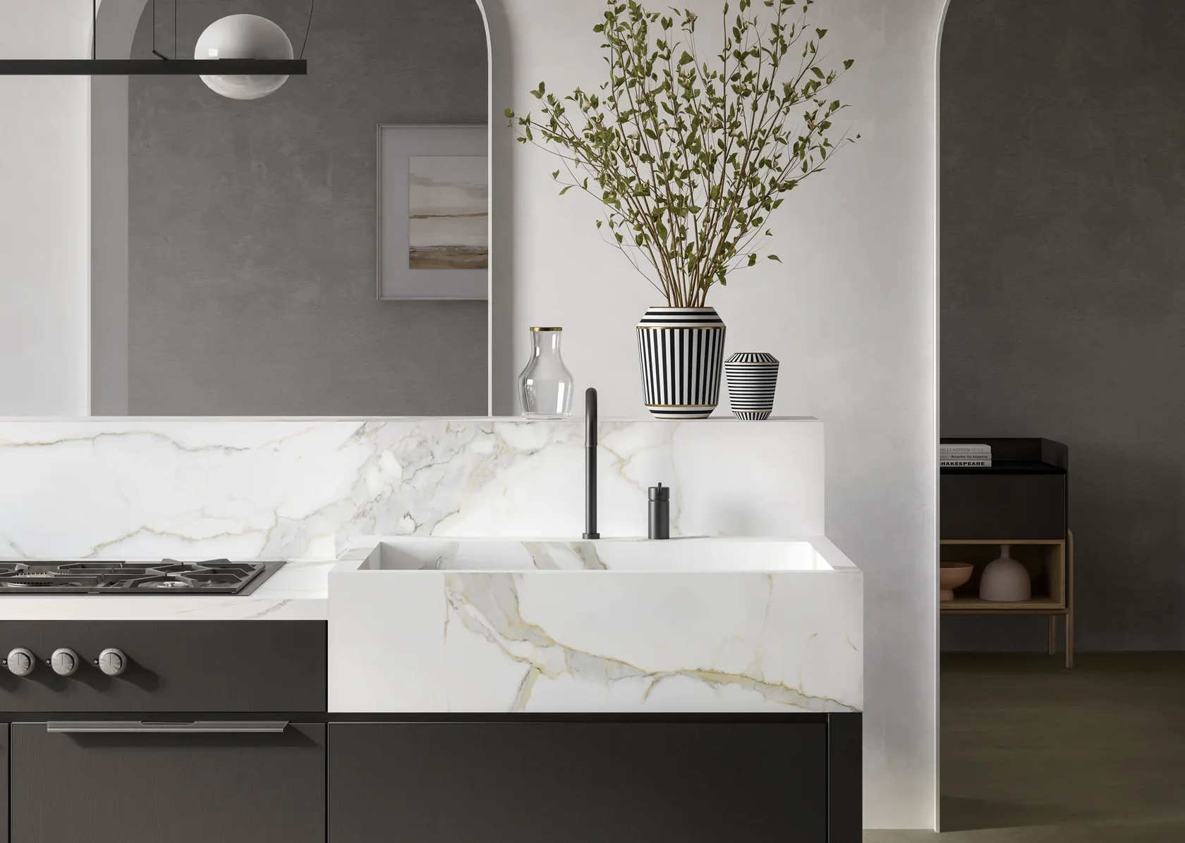 Кухня Laminam Michelangelo