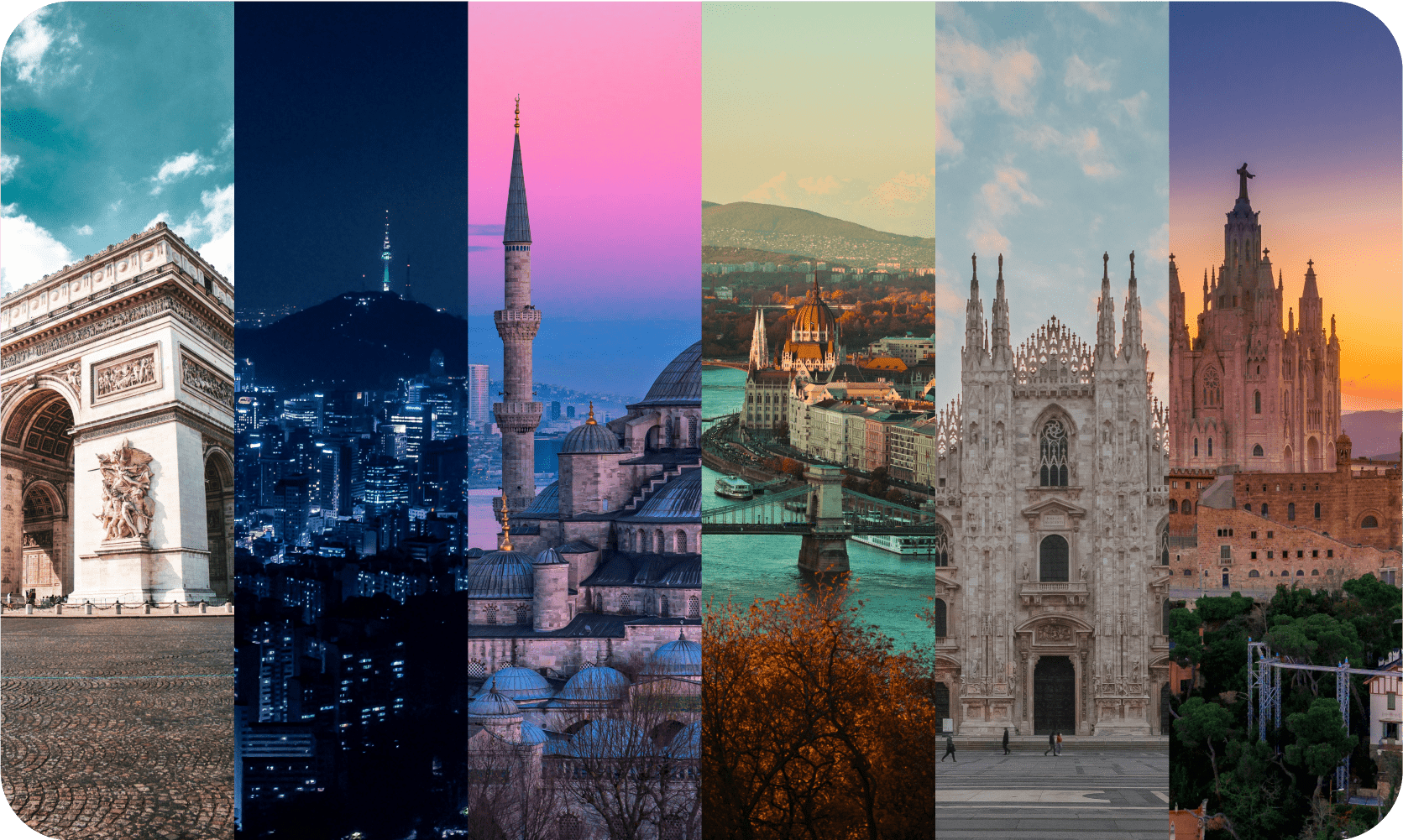 popular cities around the world