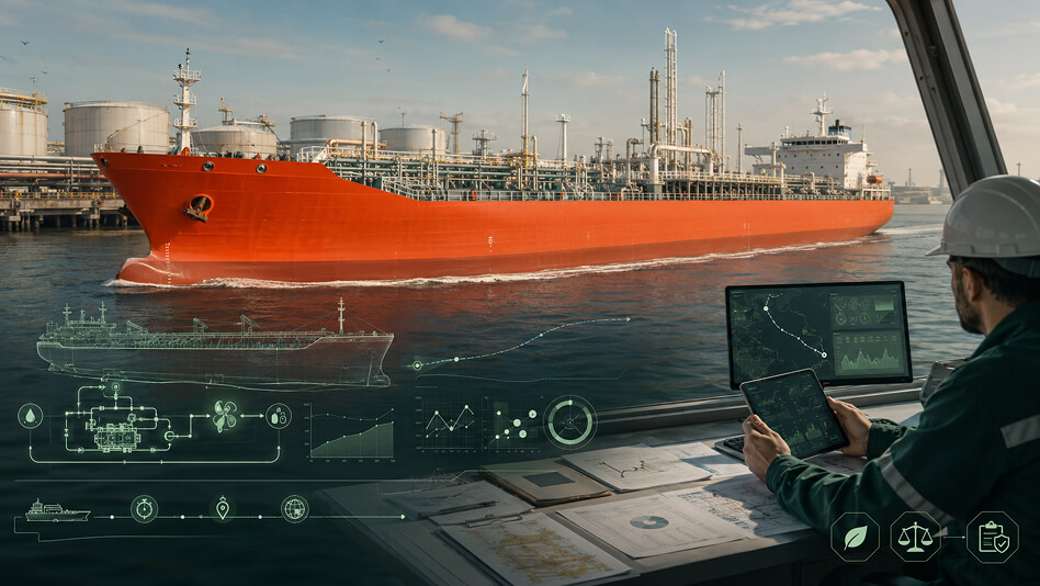Управление энергоэффективностью нефтяного танкера