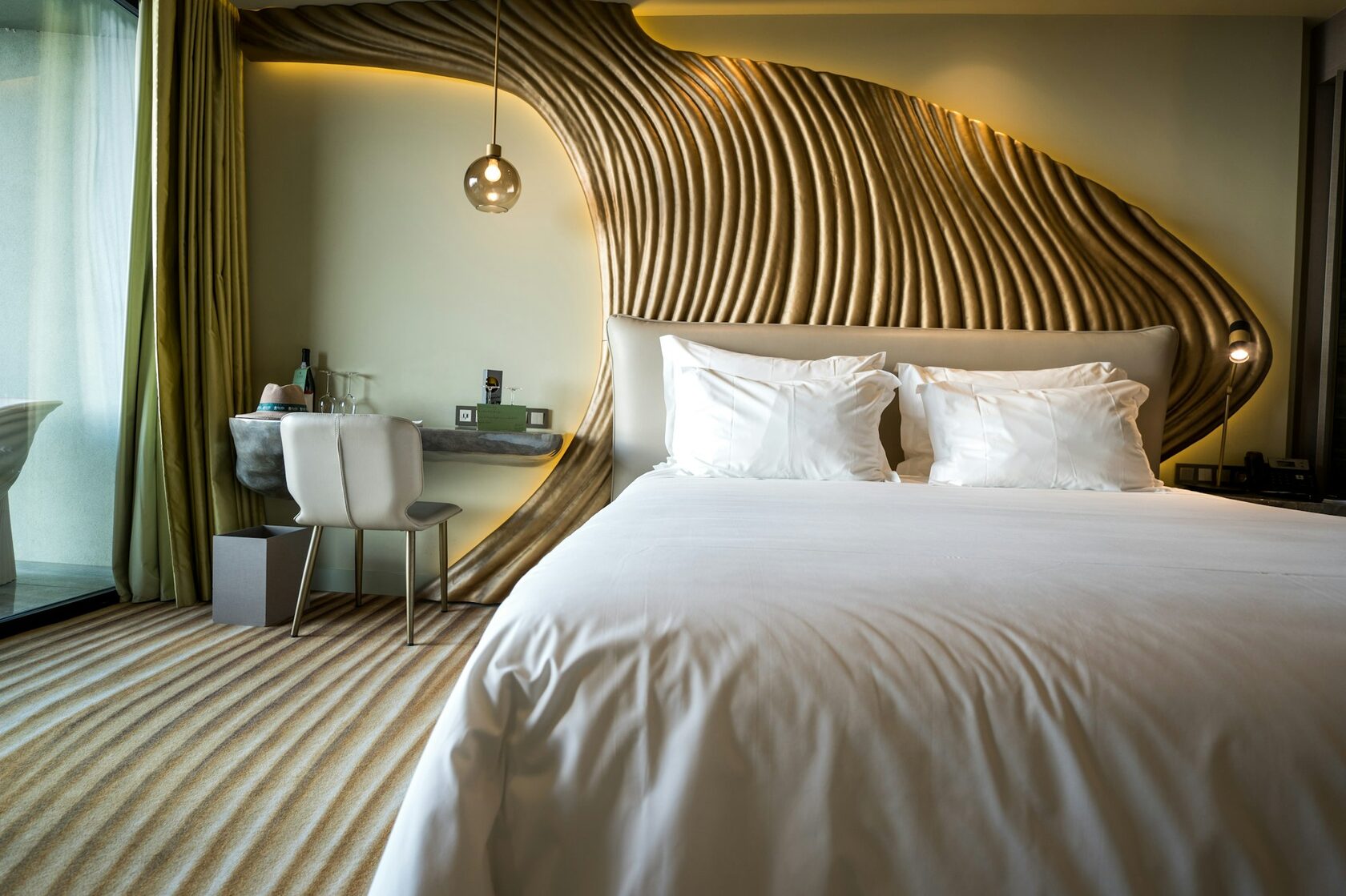 Hotel room interior