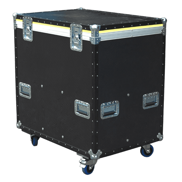 Полетный защитный рэковый алюминиевый транспортировочный кейс для оборудования