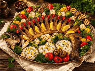 Сёмга запечённая