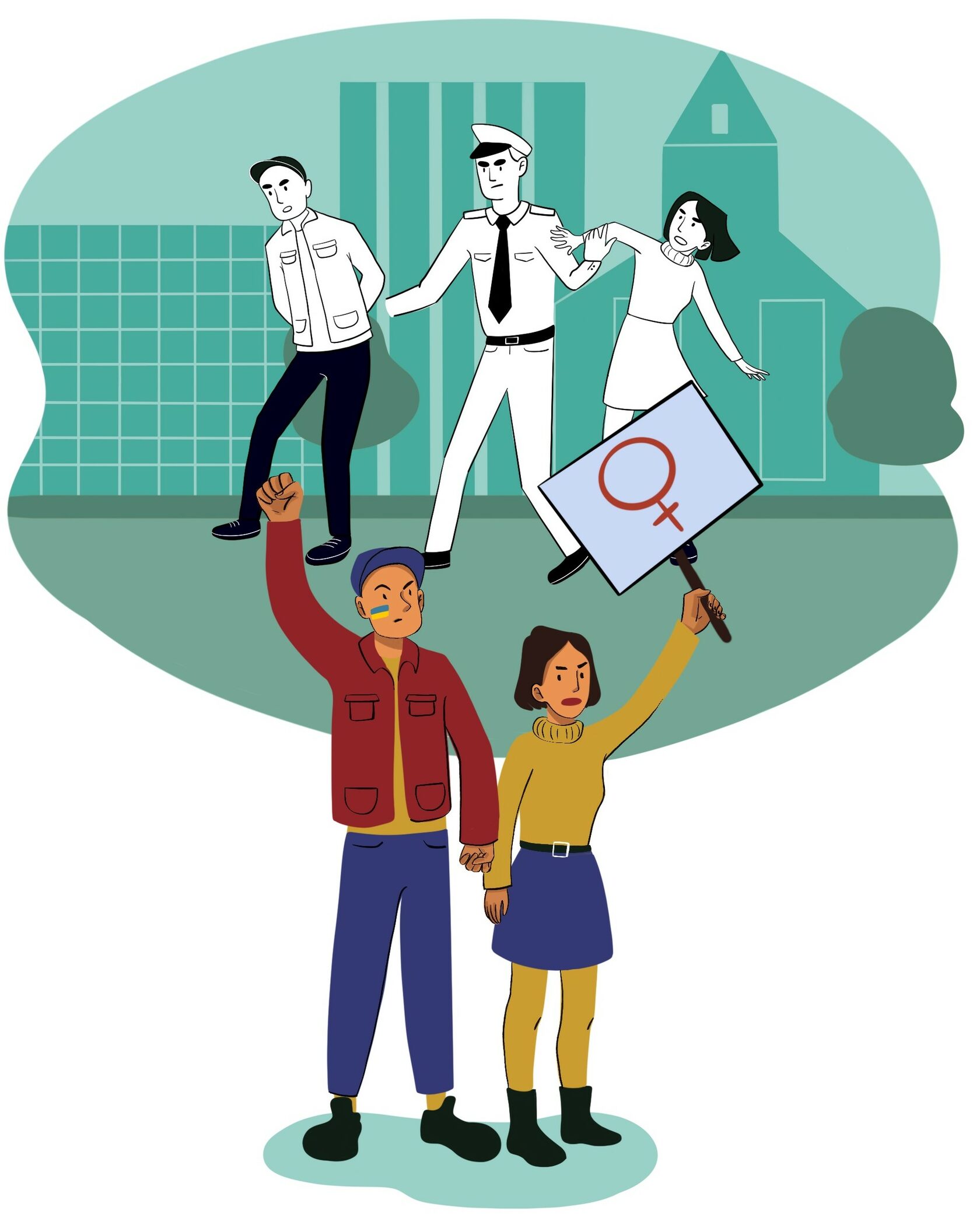 Школа по созданию видео для правозащитных кампаний иллюстрация редактирование компьютер