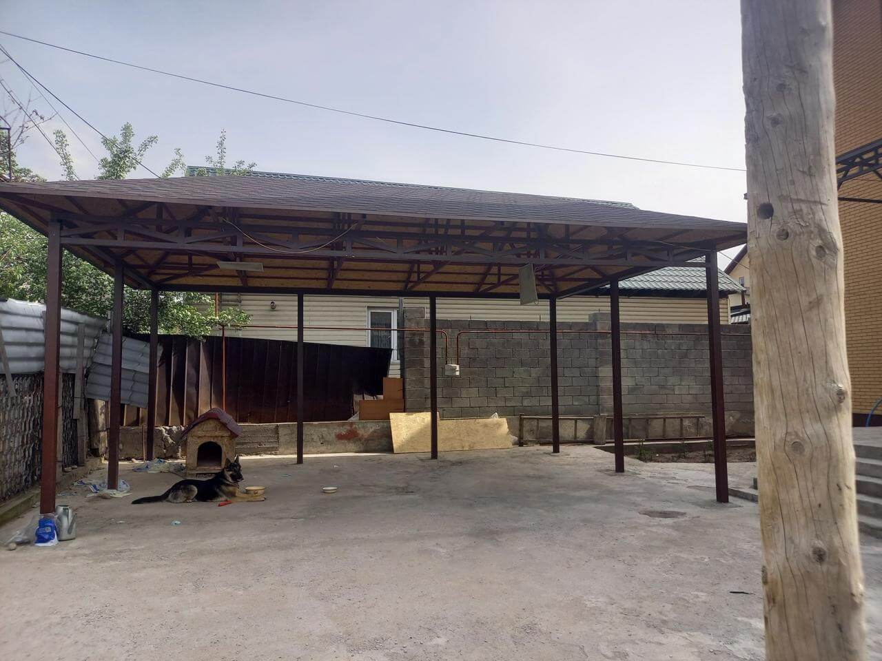 Декоративный козырек