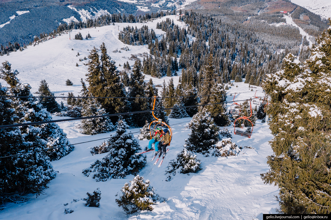 4-Day Winter Tour Around Issyk-Kul with Full-Day Skiing in Karakol