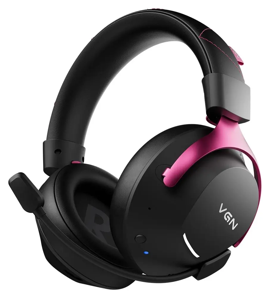 Игровая гарнитура VGN Siren V2 Pro Max, чёрный — другой ракурс