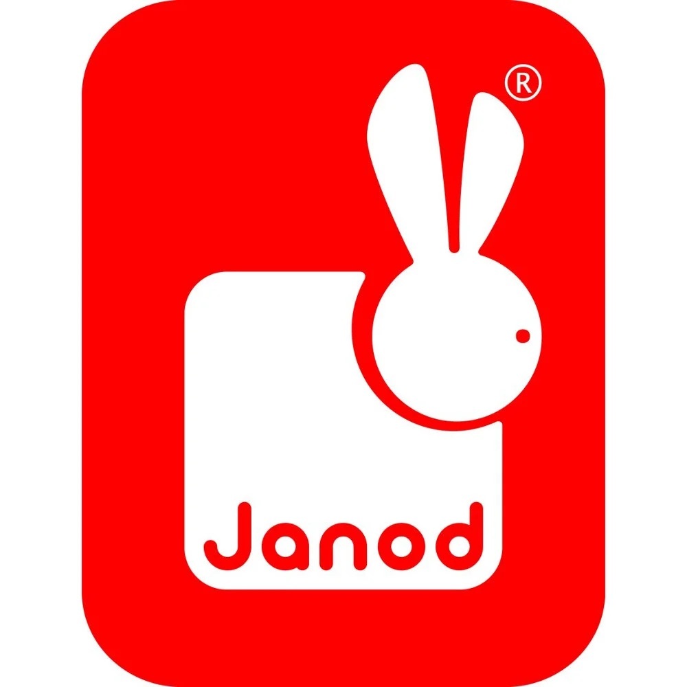 Логотип бренда игрушек Janod