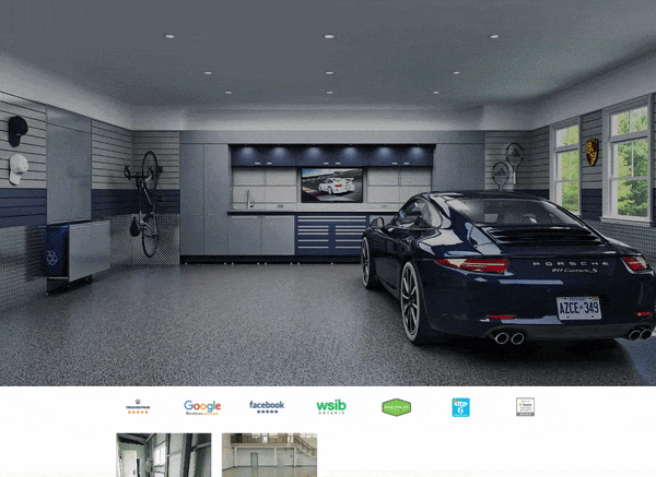 Animated menu of Epoxytechsolution.com