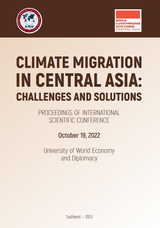 "The Prob­lem of Climate Migration in Central Asia": publication and ...