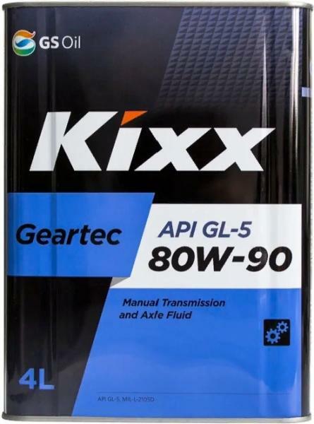 Kixx Geartec GL-5 80W-90 4 л
