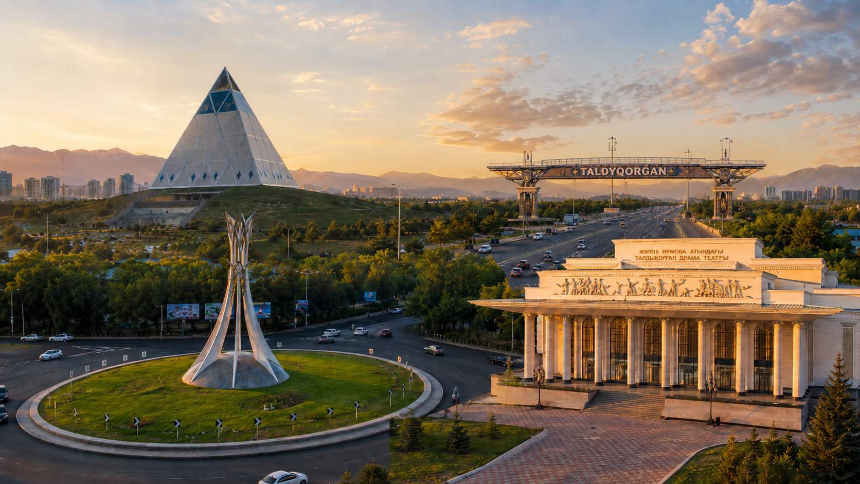 Жетісу өңірінің көрінісі