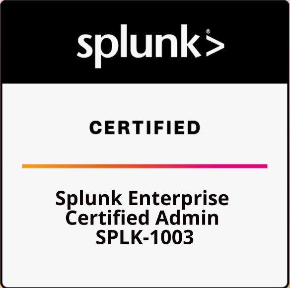 Splunk Enterprise Certified Admin
