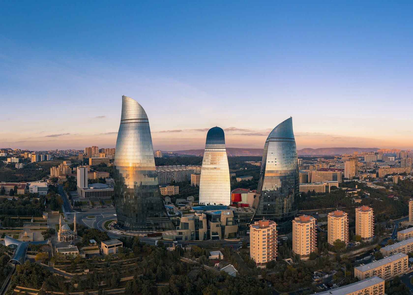 Деловой квартал Баку