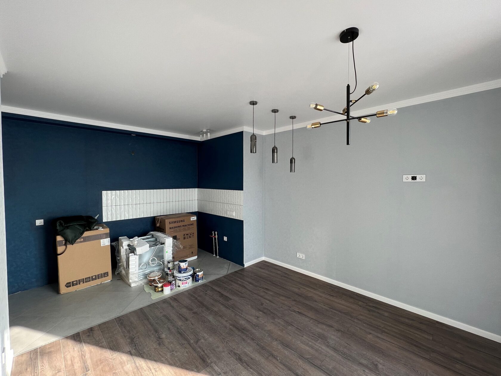 Дизайнерский ремонт в ЖК Райыбек 3