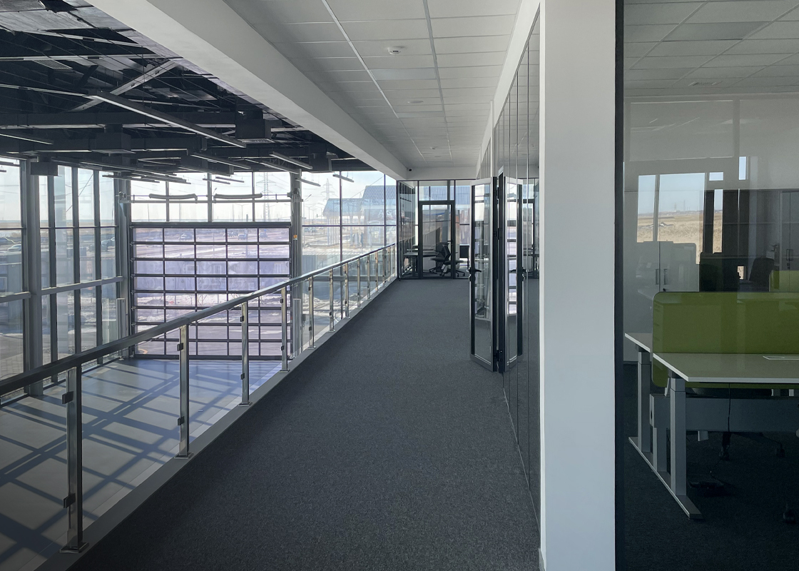 Алюминиевые офисные перегородки