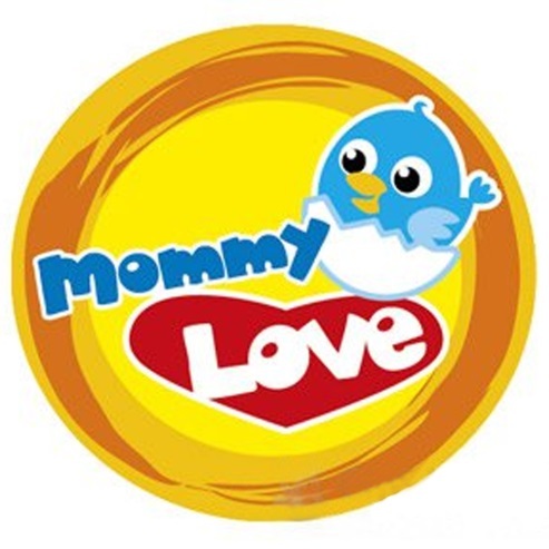 Логотип бренда игрушек Mommy love