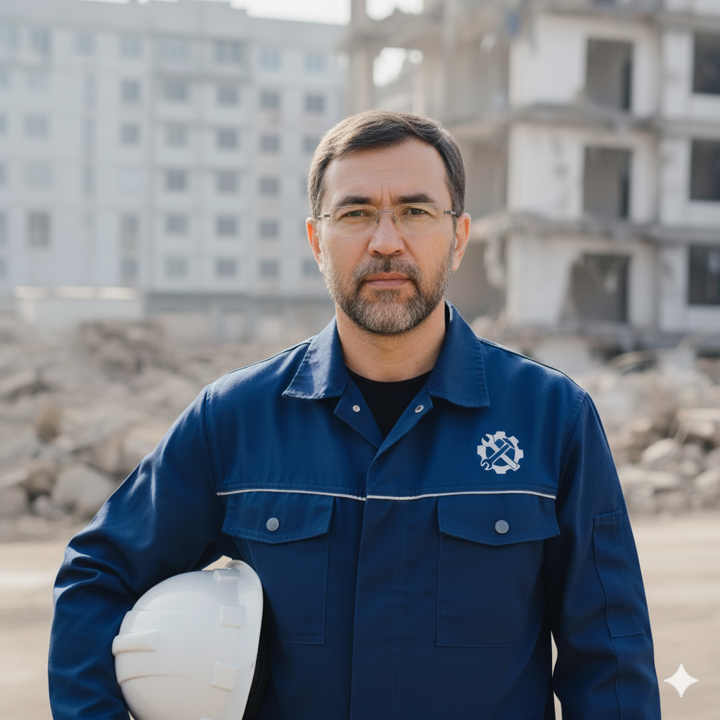 Арман Султанов - Инженер-проектировщик по демонтажу