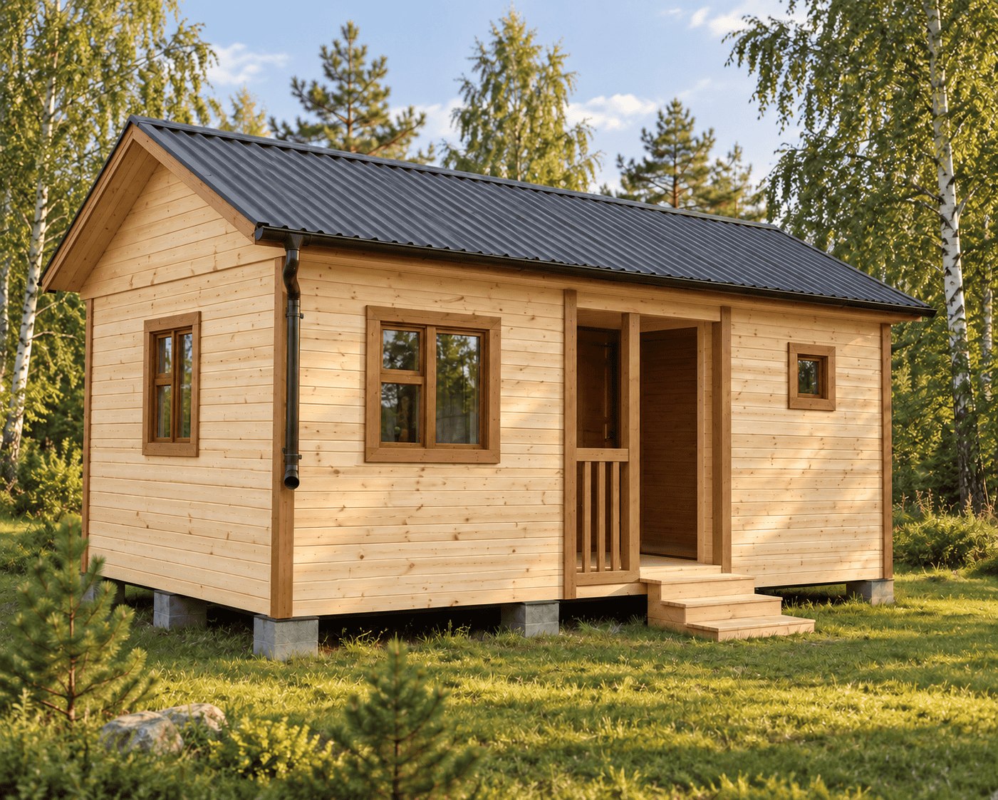 Каркасные дома BarnHaus