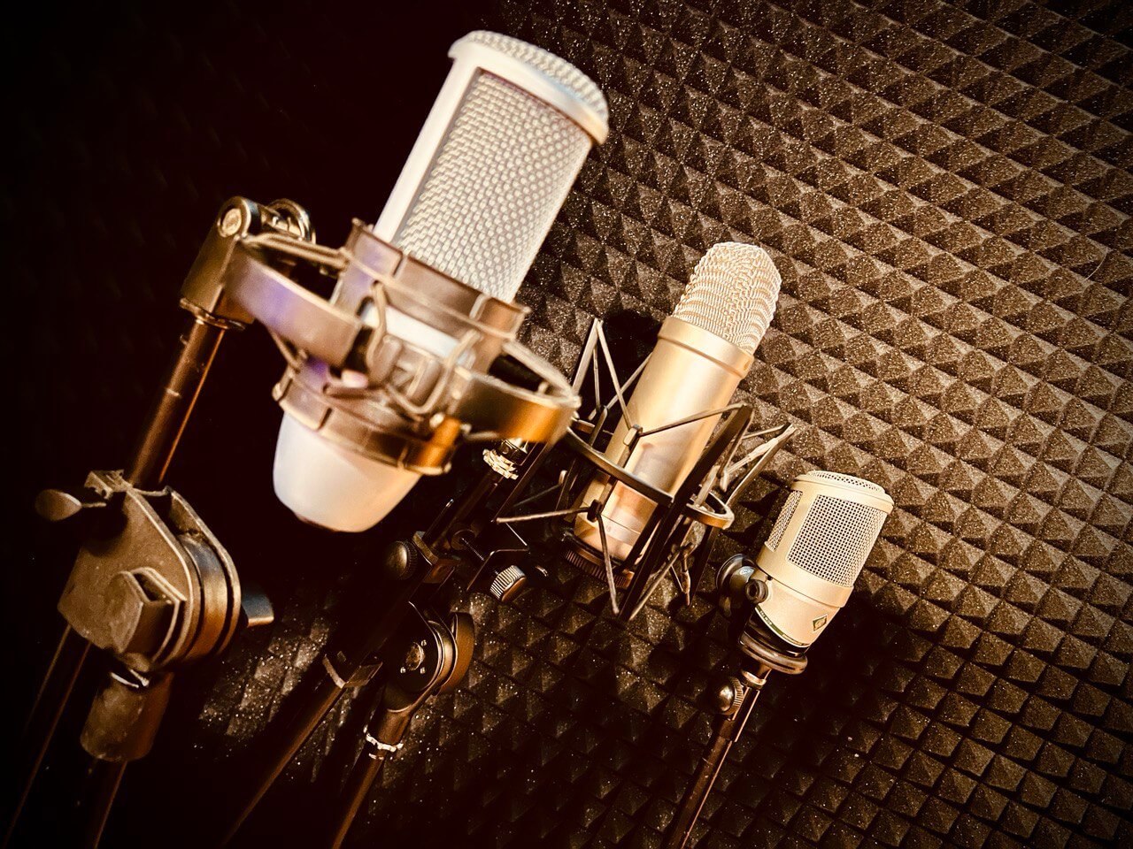 вокальные студийные микрофоны для записи песен