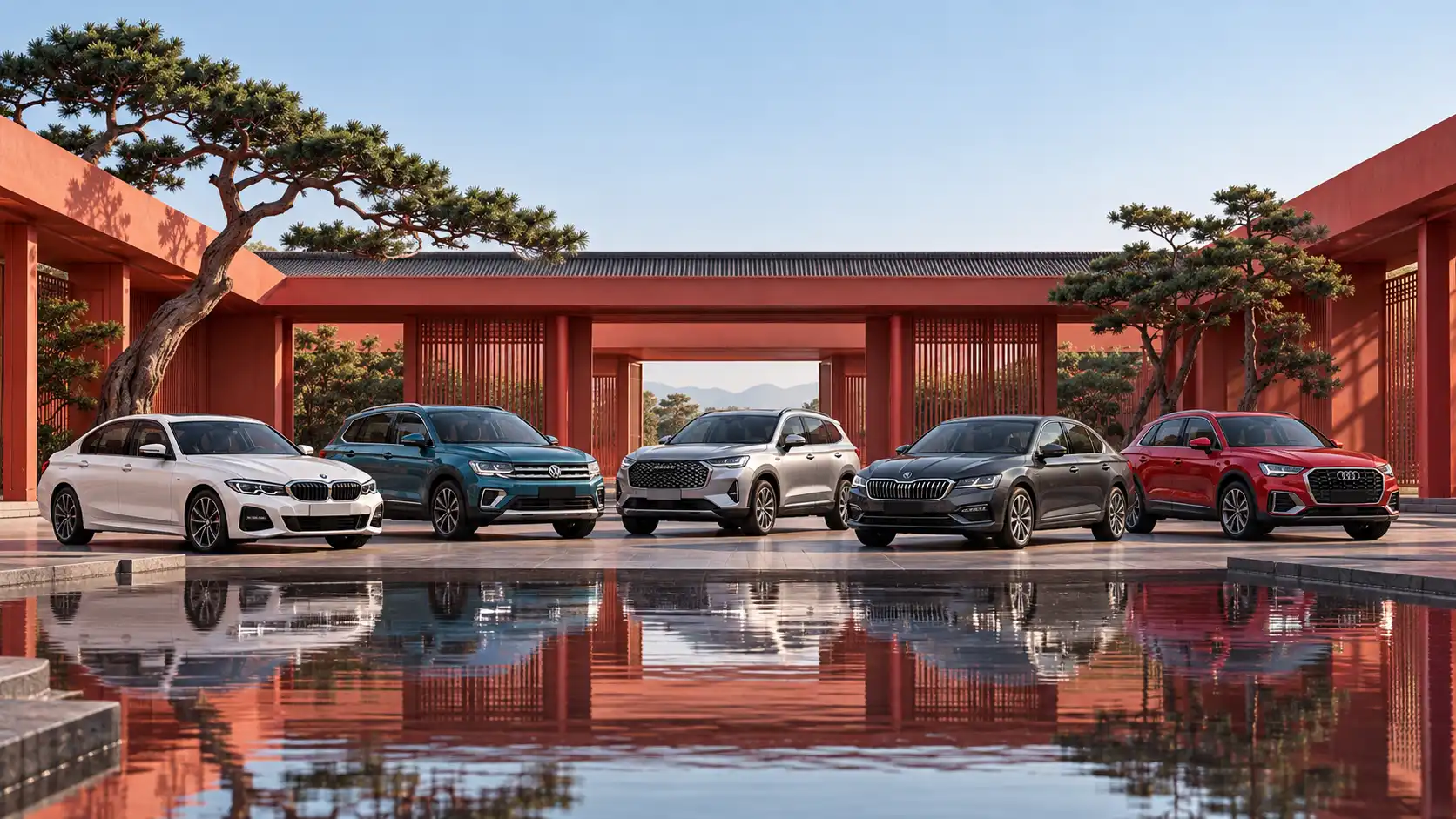 Автомобили китайского рынка — BMW, Volkswagen, Haval, Skoda и Audi