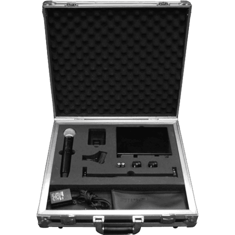 Полетный защитный рэковый алюминиевый транспортировочный кейс для микрофона и аудио оборудования