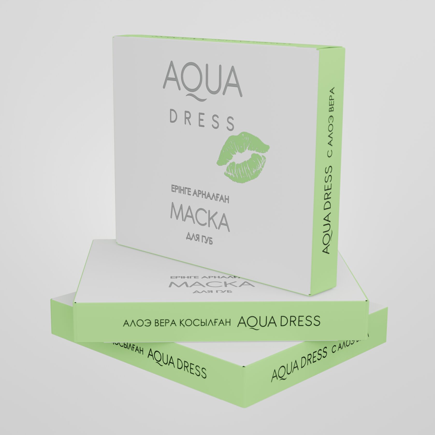 Патчи для губ Aqua Dress Алоэ