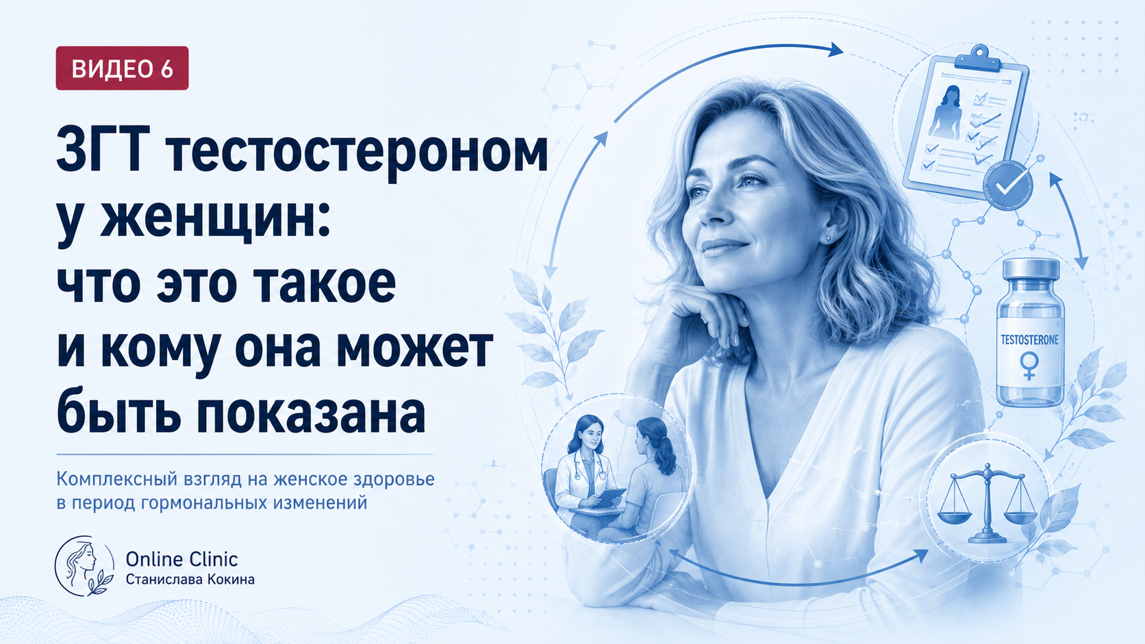 ЗГТ тестостероном
