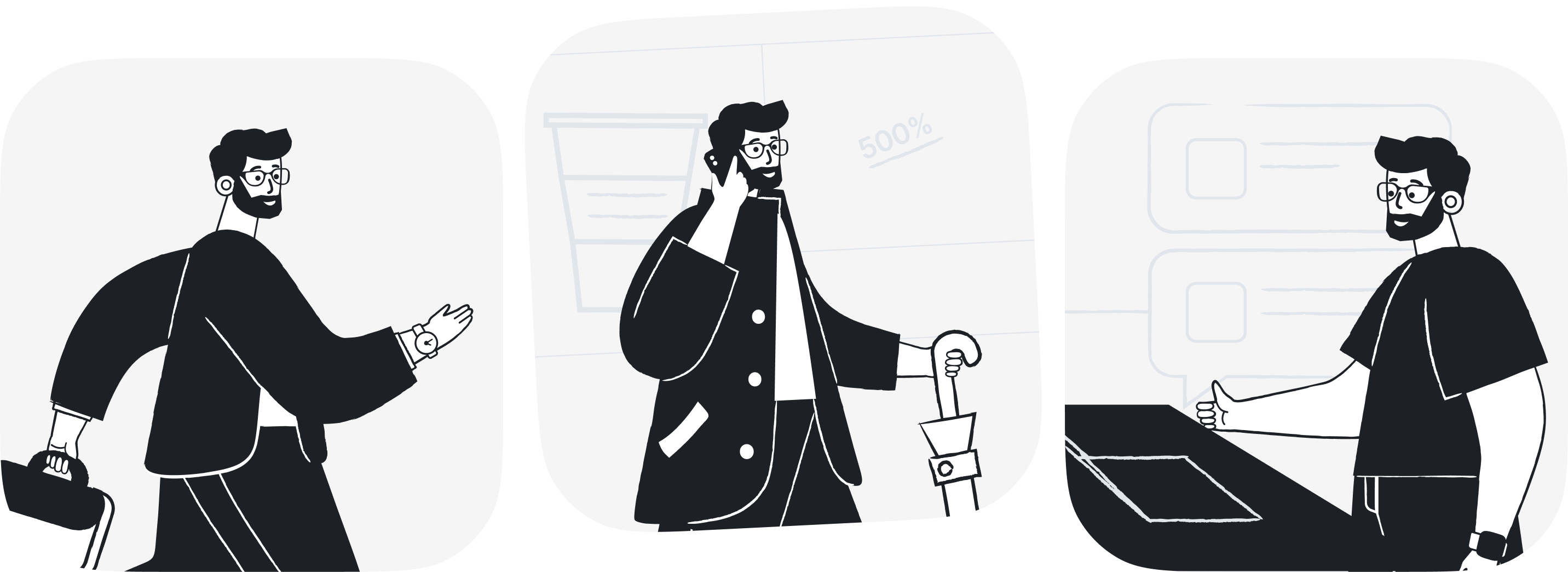 Иллюстрация для кого подходит брендинг. Показывает экспресс брендинг как эффективное решение для малого бизнеса Казахстана, России и др стран СНГ