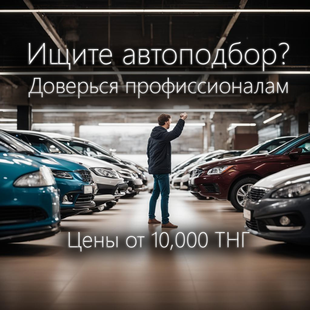 Автоподбор Алматы, проверка всех узлов авто