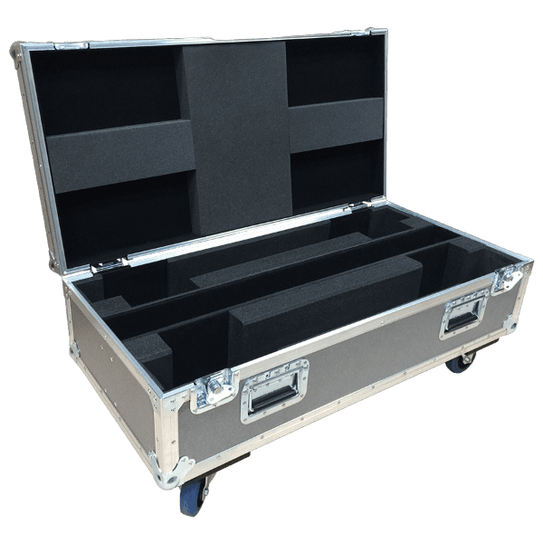 Полетный защитный рэковый алюминиевый транспортировочный кейс для оборудования