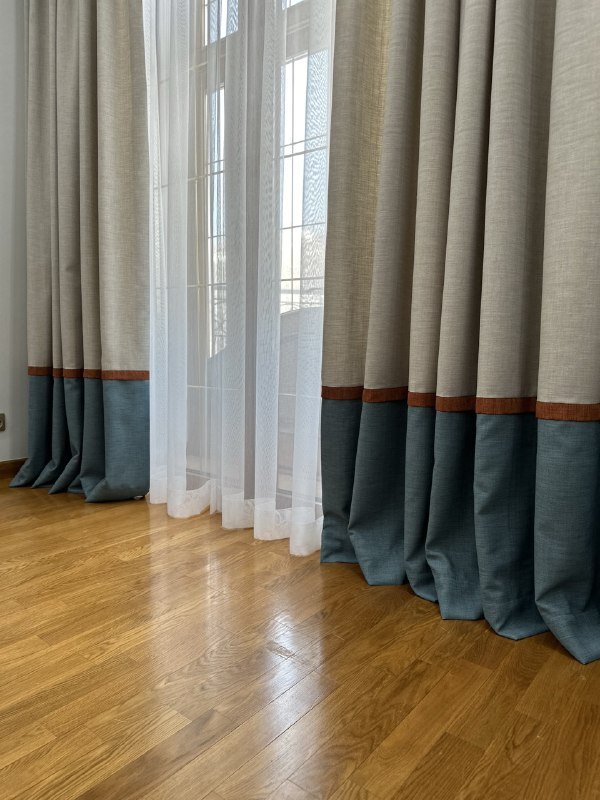 Современные шторы под заказ в Алматы