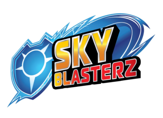 Логотип бренда игрушек Sky blasterz