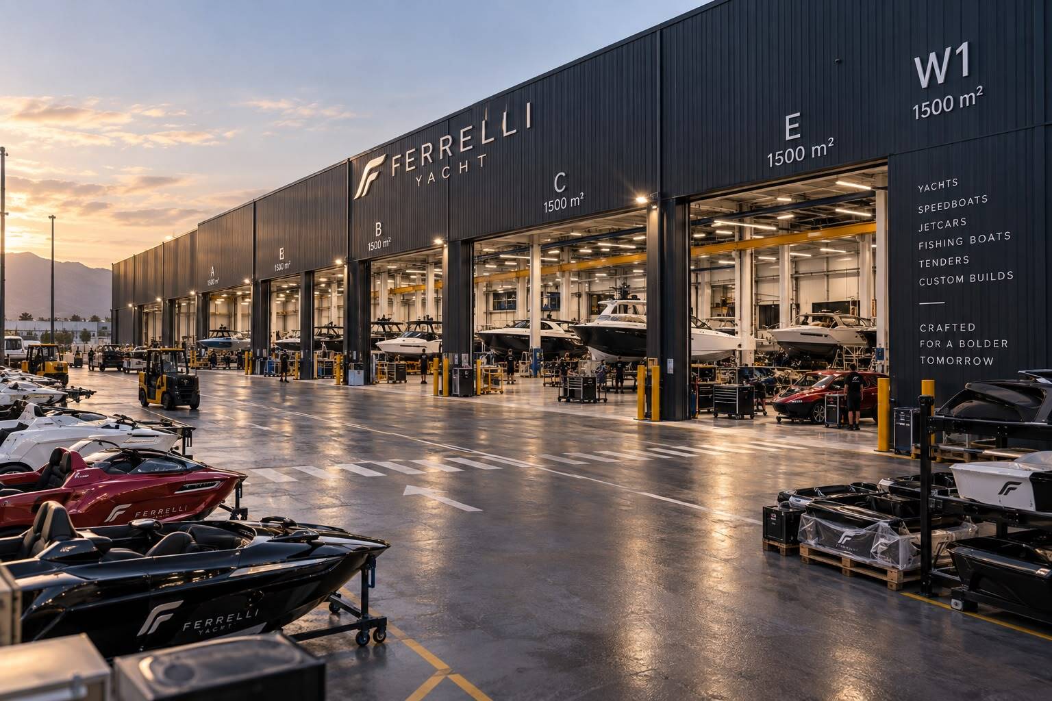 FERRELLI W1 — гоночный JetCar на воде