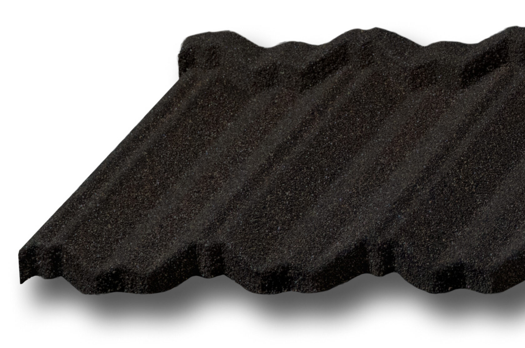 Композитная черепица KAZROOF Vulcan Black Classic