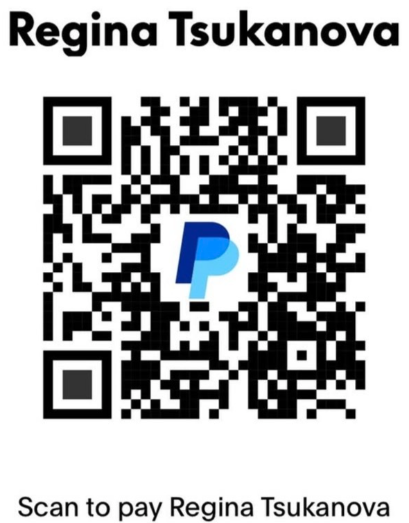 PayPal QR Regina Tsukanova