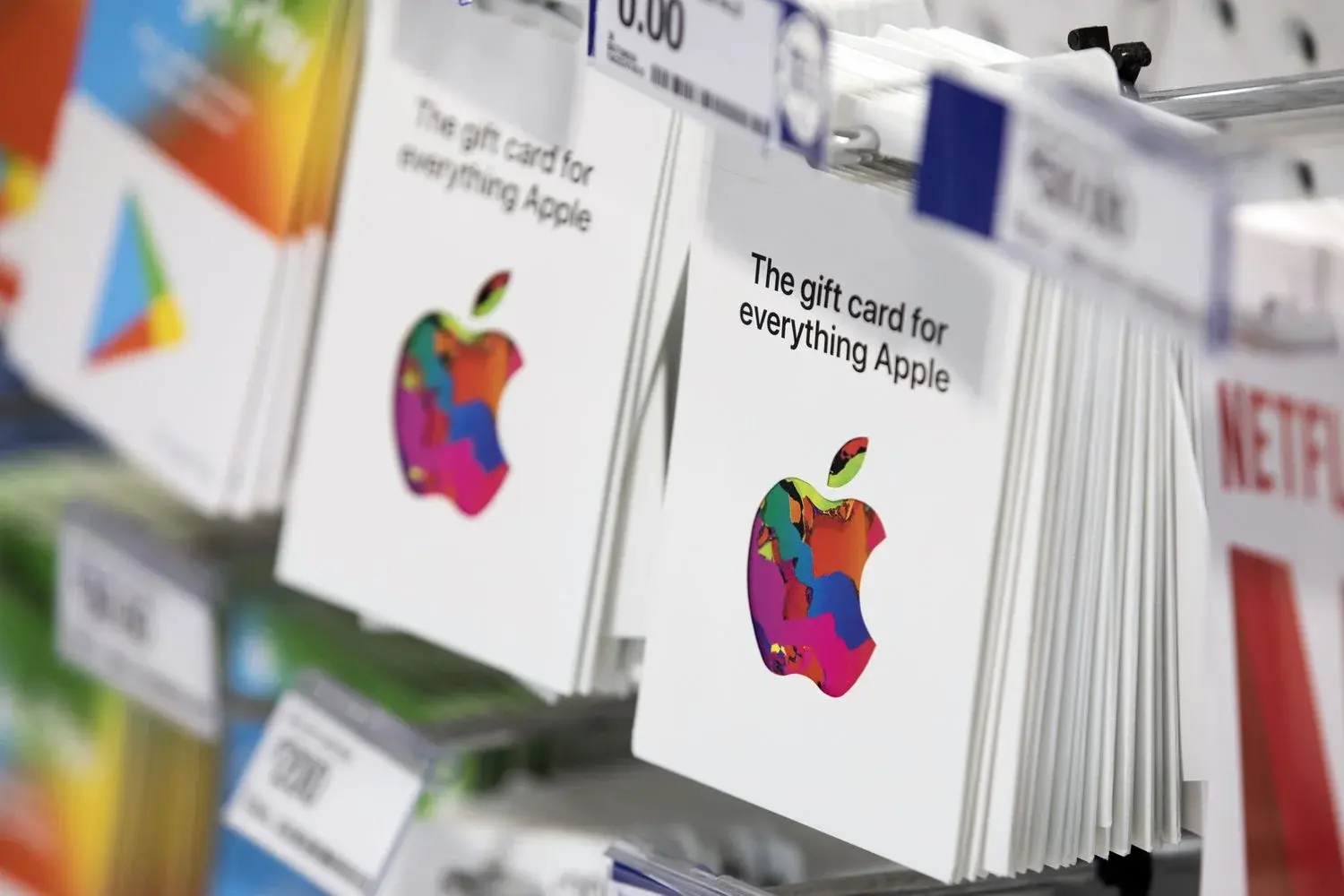 подарочные карты apple