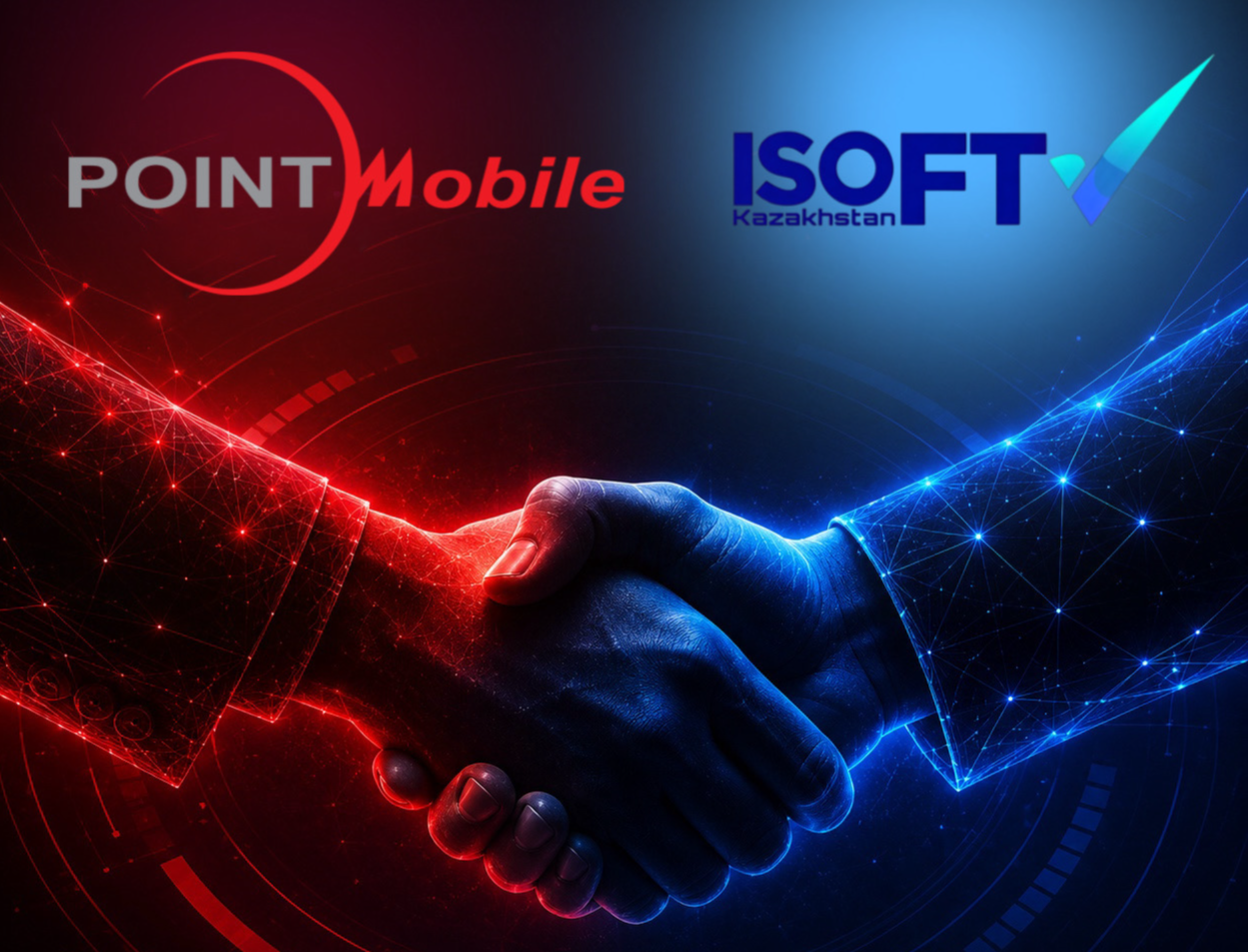 Складской работник использует промышленный сканер Point Mobile