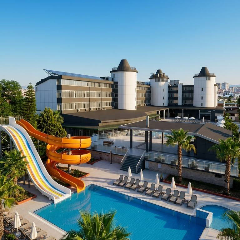 Халяль отель в Турции Adin Beach