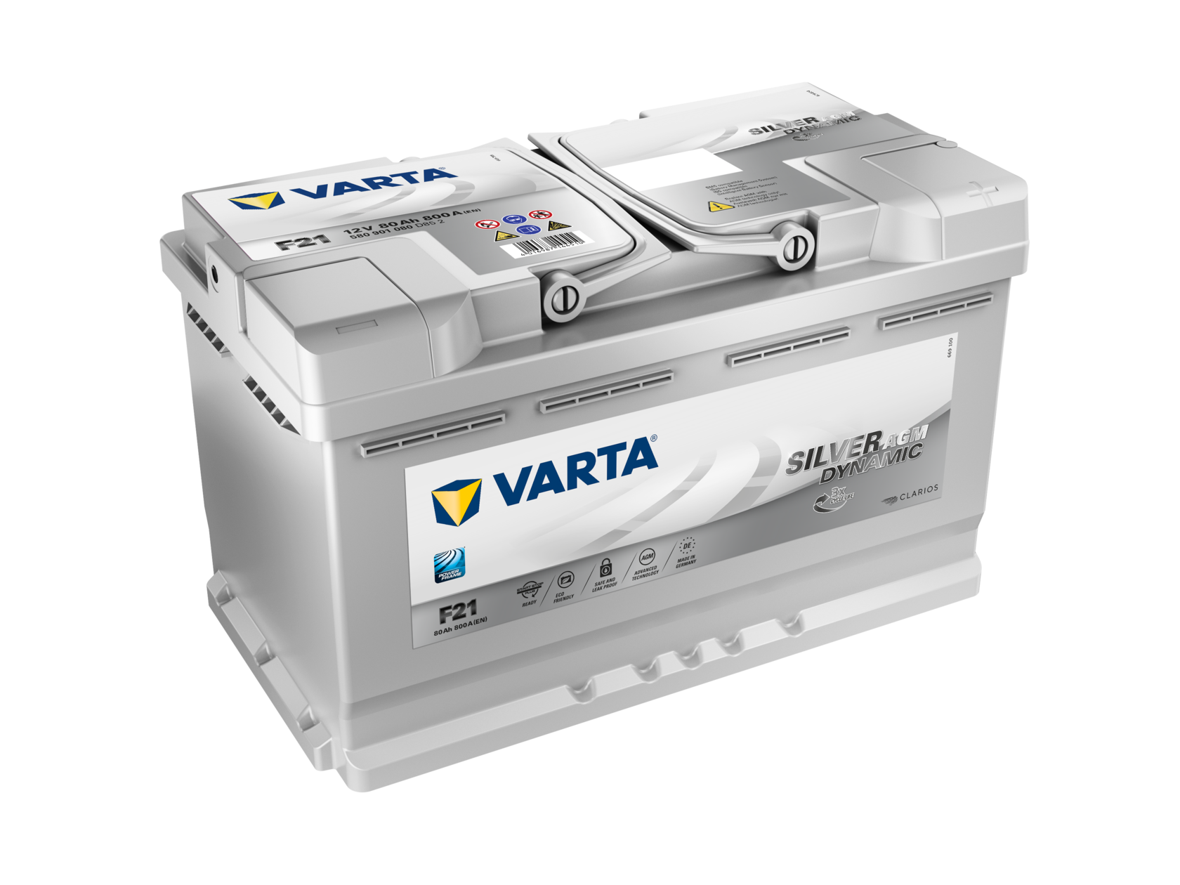 Аккумулятор VARTA AGM 80Ач 800А EN 