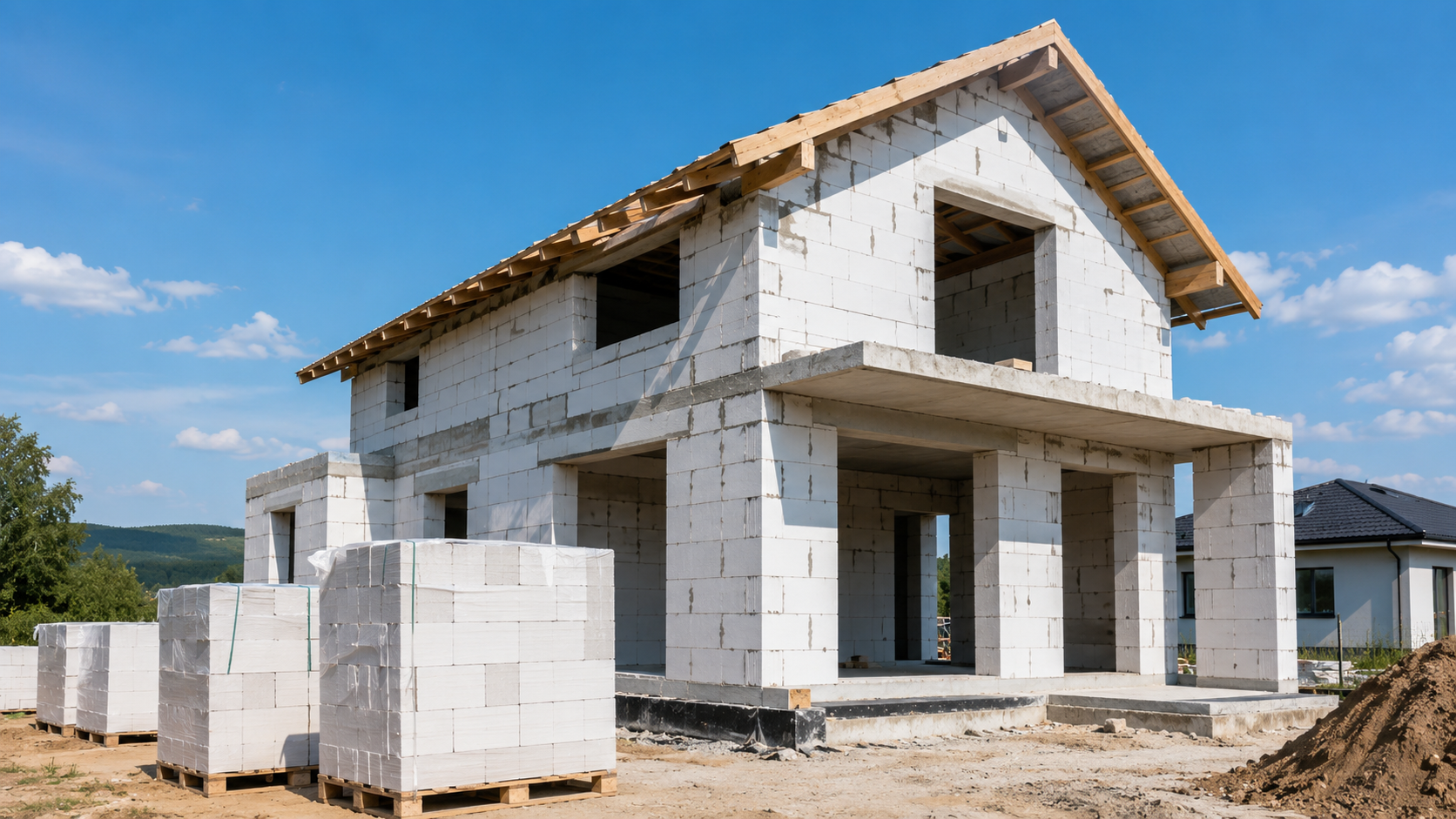 Газоблоки для строительства дома